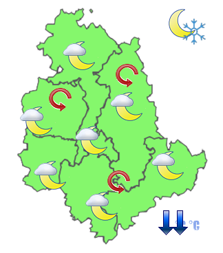 Previsioni di Oggi Sera-Notte