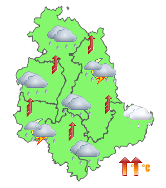 Previsioni di Oggi Sera-Notte