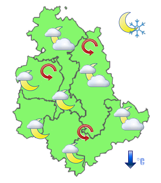 Previsioni di Oggi Sera-Notte
