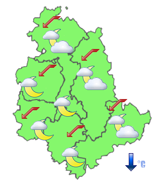 Previsioni di Oggi Sera-Notte