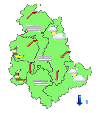 Previsioni di Oggi Sera-Notte