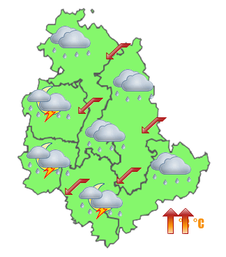 Previsioni di Oggi Sera-Notte
