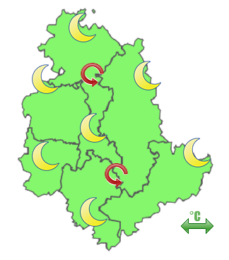 Previsioni di Oggi Sera-Notte