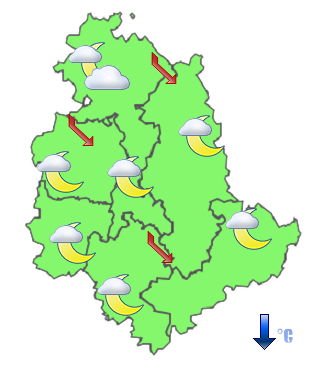 Previsioni di Oggi Sera-Notte