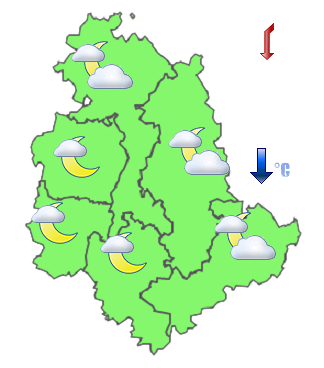 Previsioni di Oggi Sera-Notte