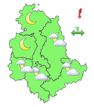 Previsioni di Oggi Sera-Notte