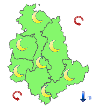 Previsioni di Oggi Sera-Notte