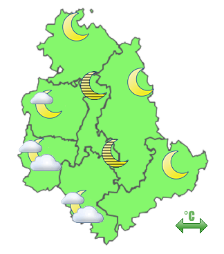 Previsioni di Oggi Sera-Notte