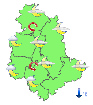 Previsioni di Oggi Sera-Notte