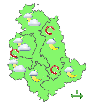 Previsioni di Oggi Sera-Notte