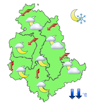 Previsioni di Oggi Sera-Notte