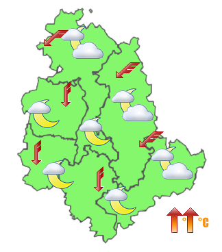 Previsioni di Oggi Sera-Notte