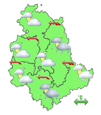 Previsioni di Oggi Sera-Notte