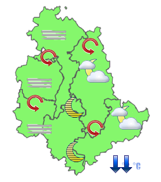 Previsioni di Oggi Sera-Notte