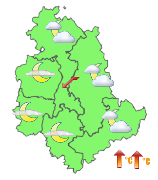 Previsioni di Oggi Sera-Notte