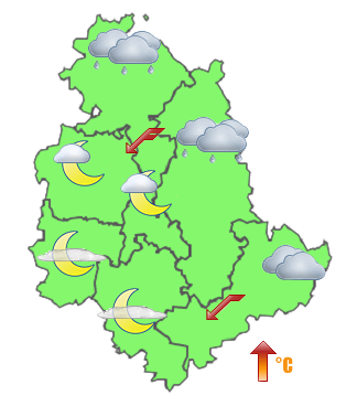 Previsioni di Oggi Sera-Notte