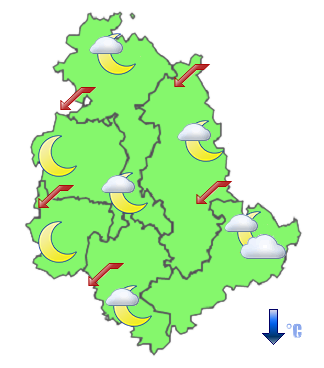 Previsioni di Oggi Sera-Notte