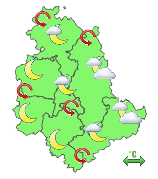 Previsioni di Oggi Sera-Notte