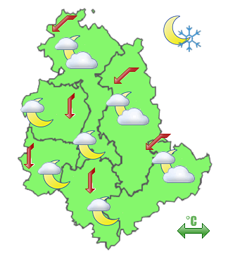 Previsioni di Oggi Sera-Notte