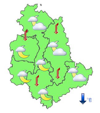 Previsioni di Oggi Sera-Notte
