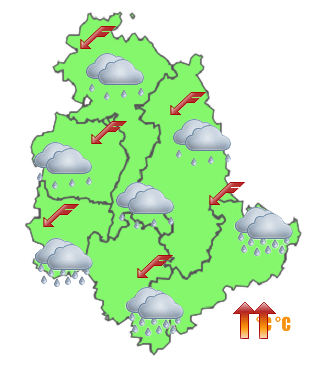 Previsioni di Oggi Sera-Notte