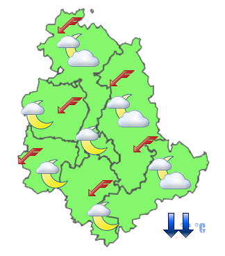 Previsioni di Oggi Sera-Notte