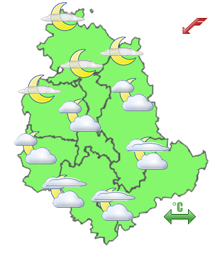 Previsioni di Oggi Sera-Notte