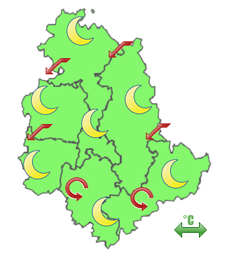 Previsioni di Oggi Sera-Notte