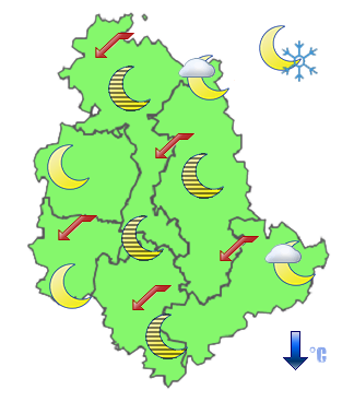 Previsioni di Oggi Sera-Notte