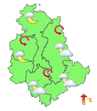 Previsioni di Oggi Sera-Notte