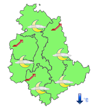 Previsioni di Oggi Sera-Notte