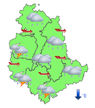 Previsioni di Oggi Sera-Notte