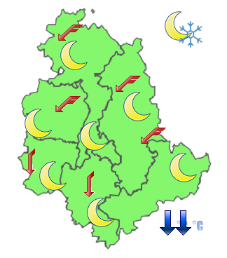 Previsioni di Oggi Sera-Notte