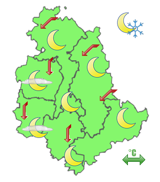 Previsioni di Oggi Sera-Notte
