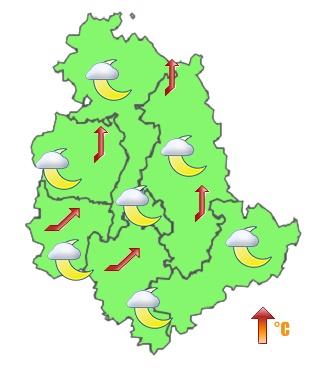Previsioni di Oggi Sera-Notte
