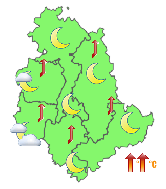 Previsioni di Oggi Sera-Notte