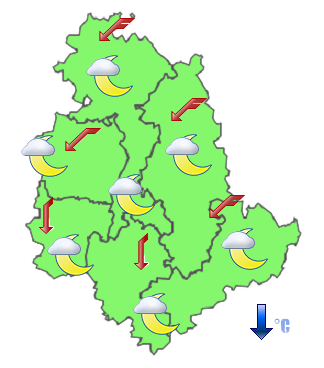 Previsioni di Oggi Sera-Notte