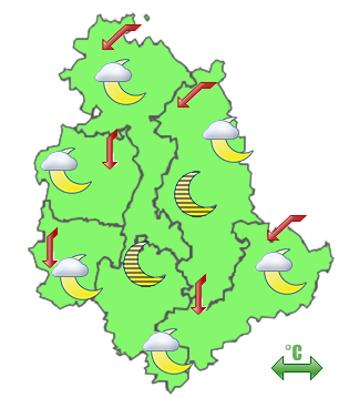 Previsioni di Oggi Sera-Notte