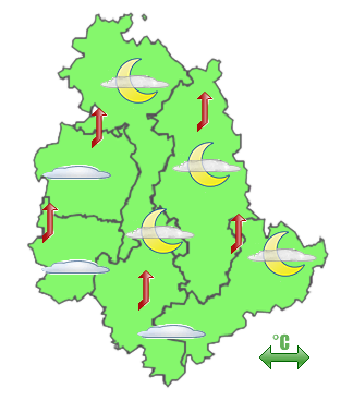 Previsioni di Oggi Sera-Notte