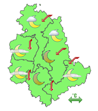 Previsioni di Oggi Sera-Notte