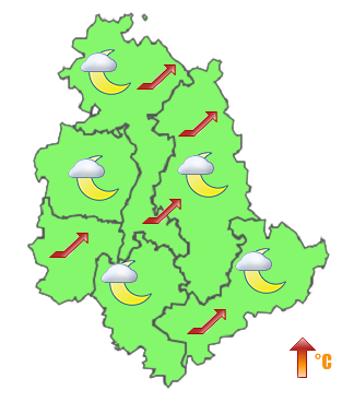 Previsioni di Oggi Sera-Notte