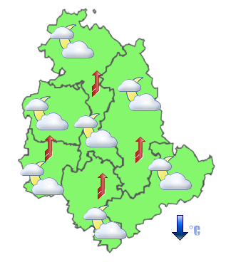Previsioni di Oggi Sera-Notte