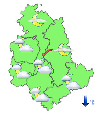 Previsioni di Oggi Sera-Notte