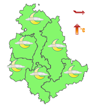 Previsioni di Oggi Sera-Notte
