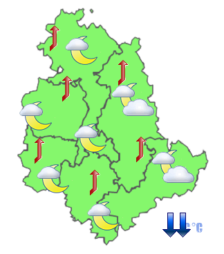 Previsioni di Oggi Sera-Notte