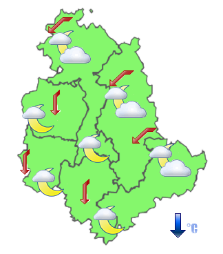 Previsioni di Oggi Sera-Notte