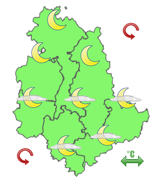 Previsioni di Oggi Sera-Notte