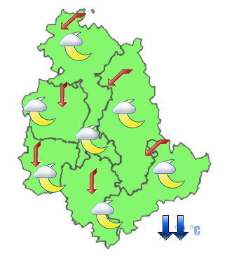 Previsioni di Oggi Sera-Notte