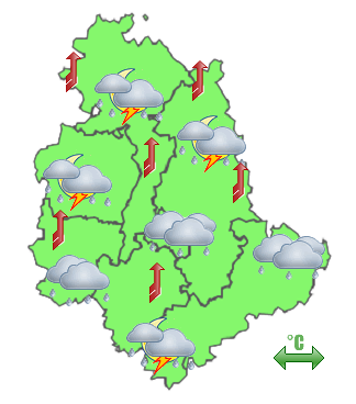 Previsioni di Oggi Sera-Notte