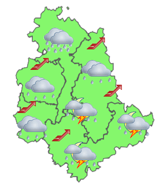 Previsioni di Oggi Sera-Notte